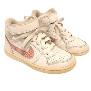Nike High-top Pink Cheetah Girls Sneakers Sz 10.5